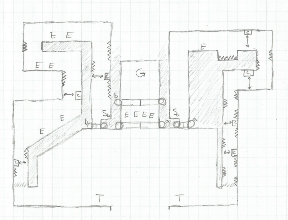 Level sketch on graph paper